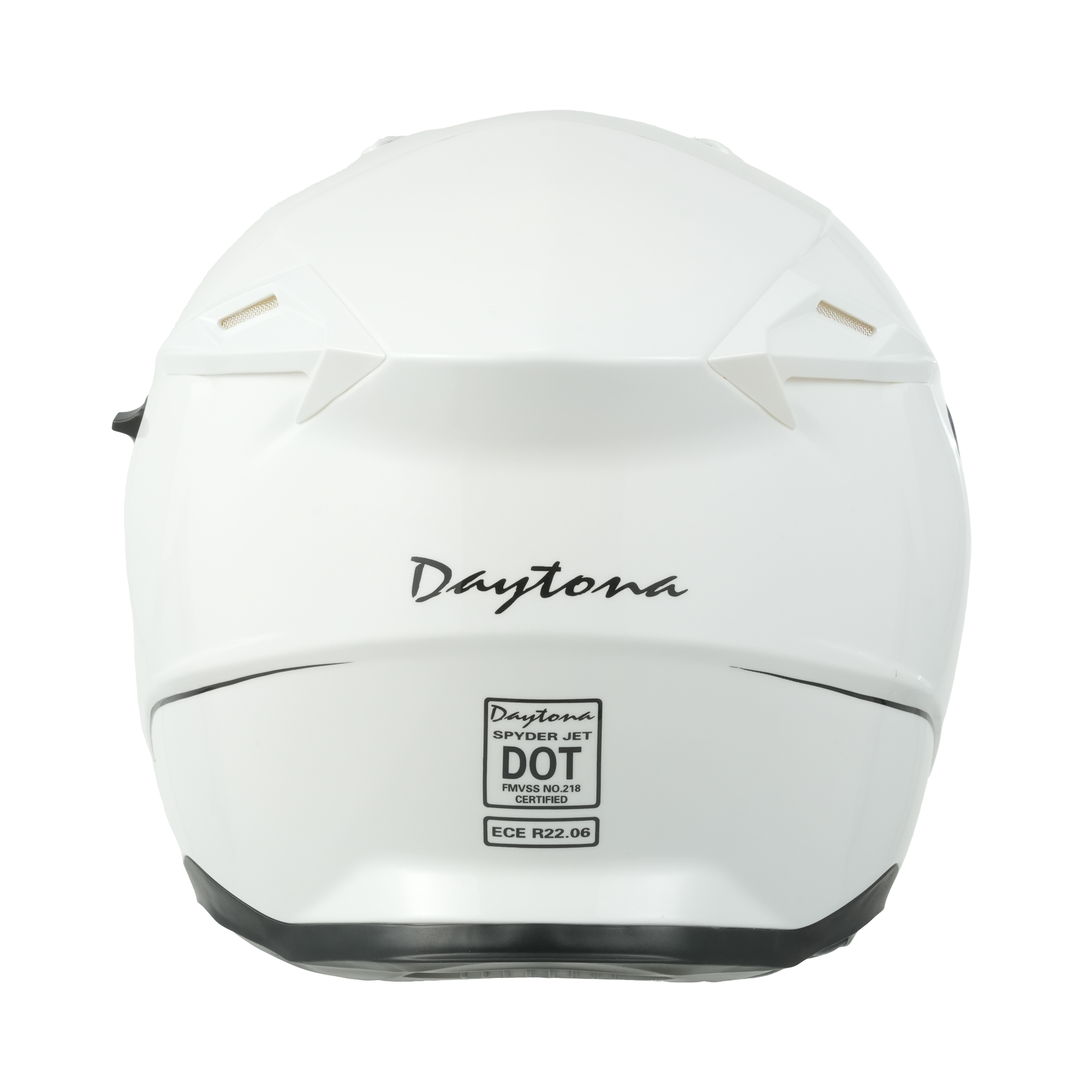 Daytona Spyder Jet Helmet | Hi-Gloss White