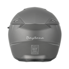 Daytona Spyder Jet Helmet - Gun Metal Grey Dull Metallic