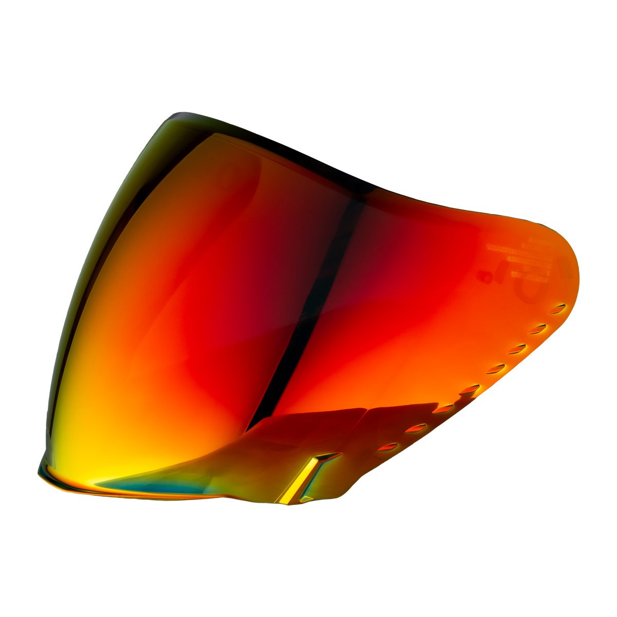 Daytona Spyder Jet Helmet Outer Shield | Red