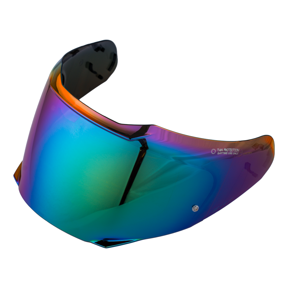 Daytona Glide Modular Helmet Outer Shield | Rainbow