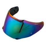 Daytona Glide Modular Helmet Outer Shield | Rainbow