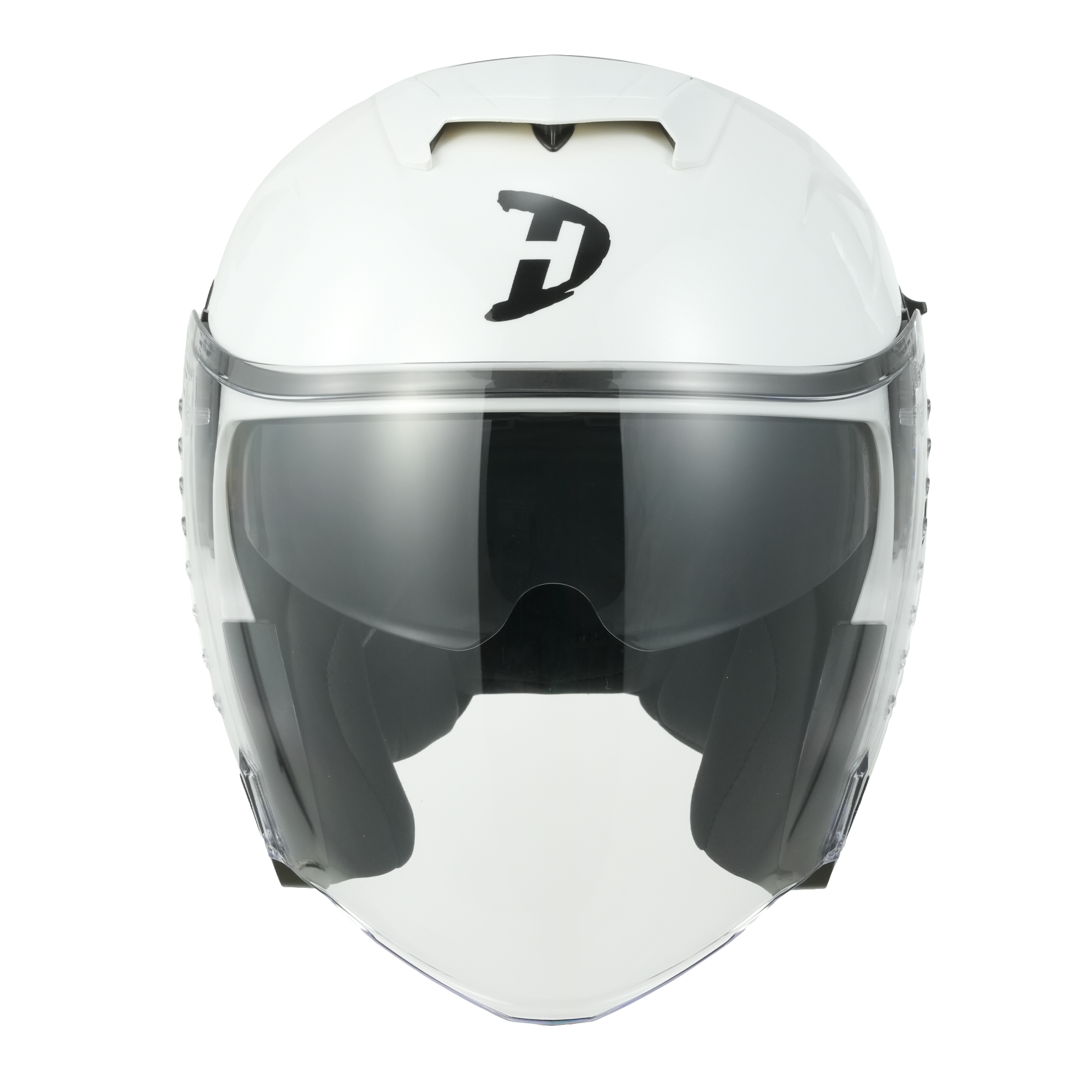Daytona Spyder Jet Helmet | Hi-Gloss White