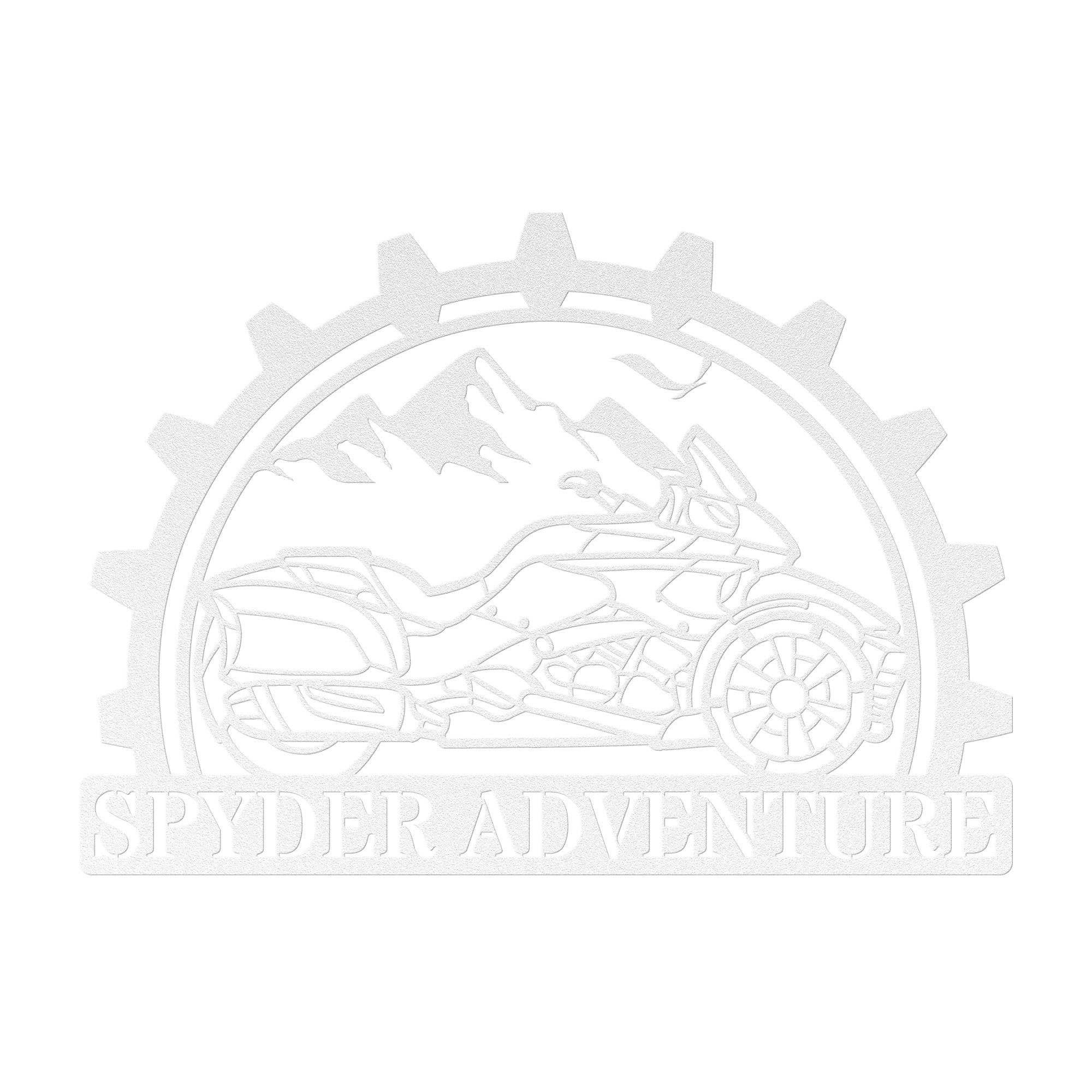 Can-Am Spyder Motorcycle Metal Wall Art