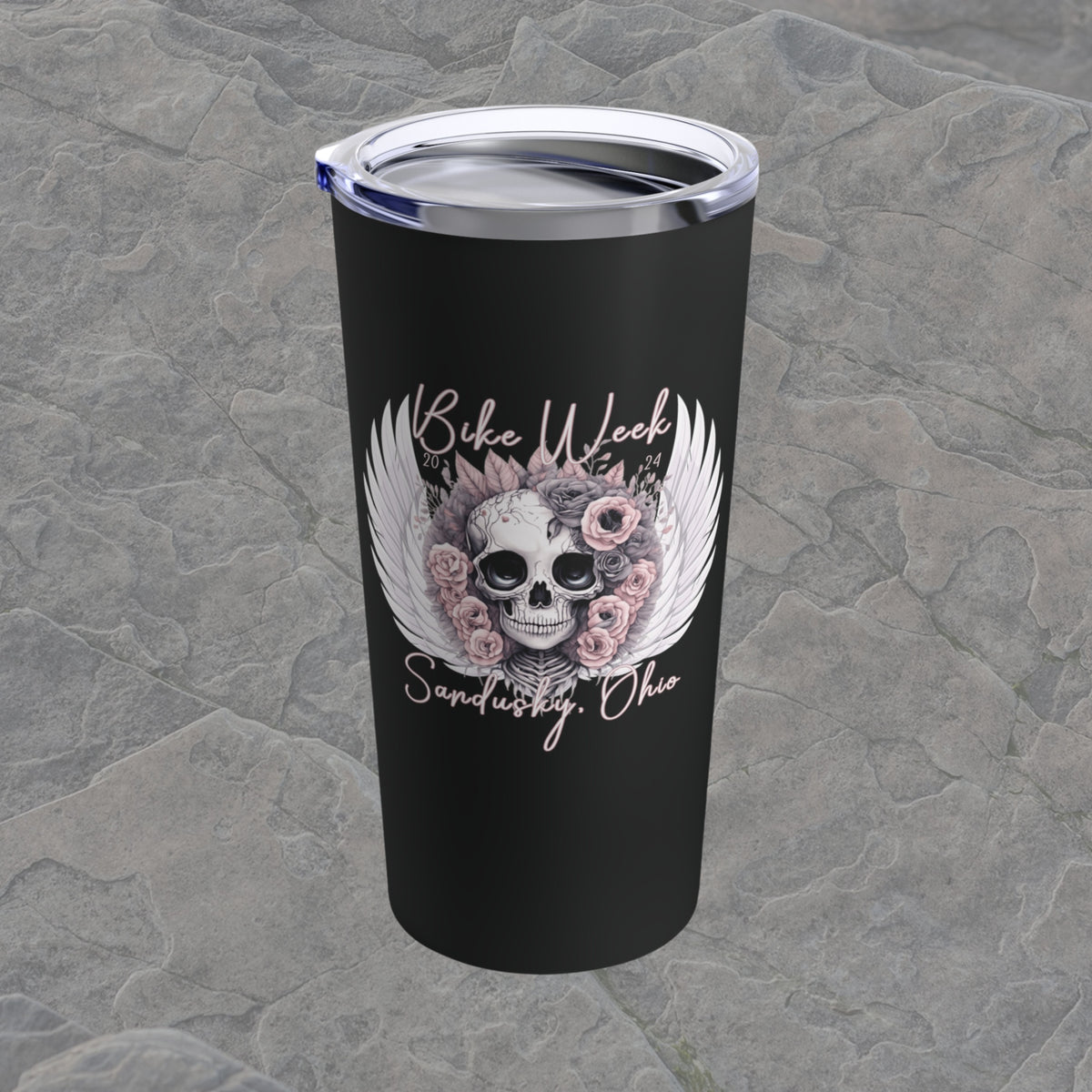 Insulated Travel Mug (20 oz) Ohio Bike Rally 2024