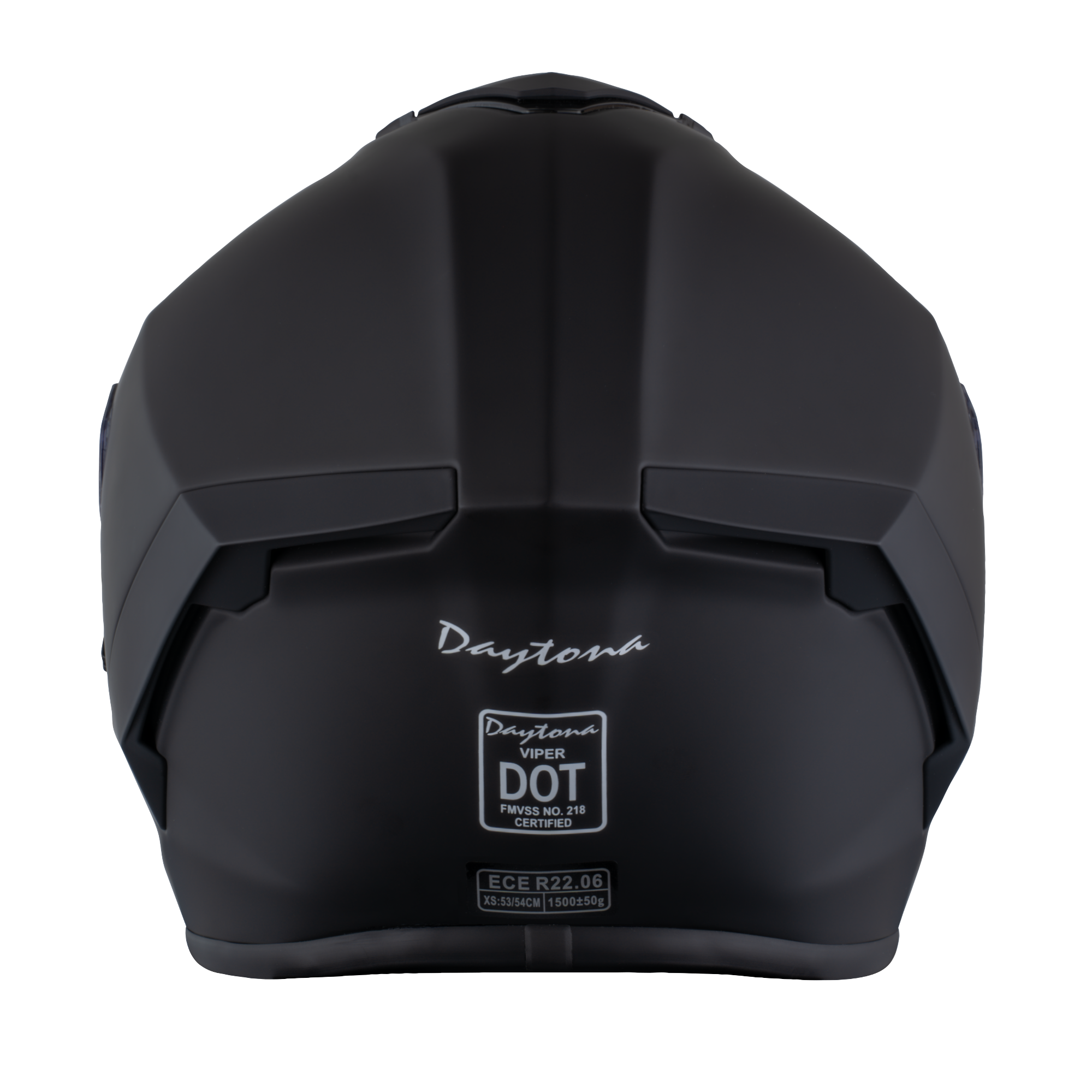 Daytona Viper Full Face Helmet | Dull Black