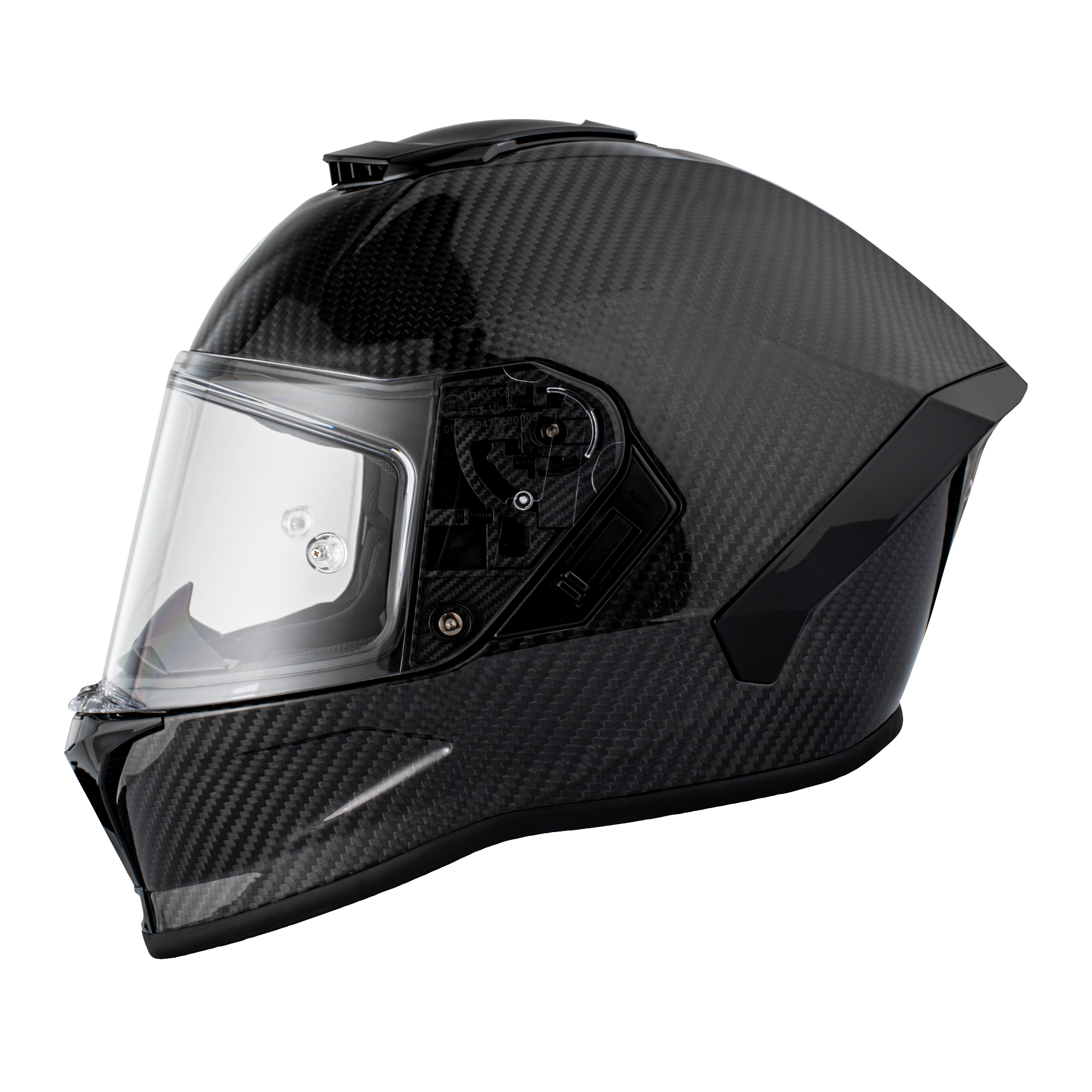 Daytona Viper Full Face Helmet | Grey Carbon Fiber