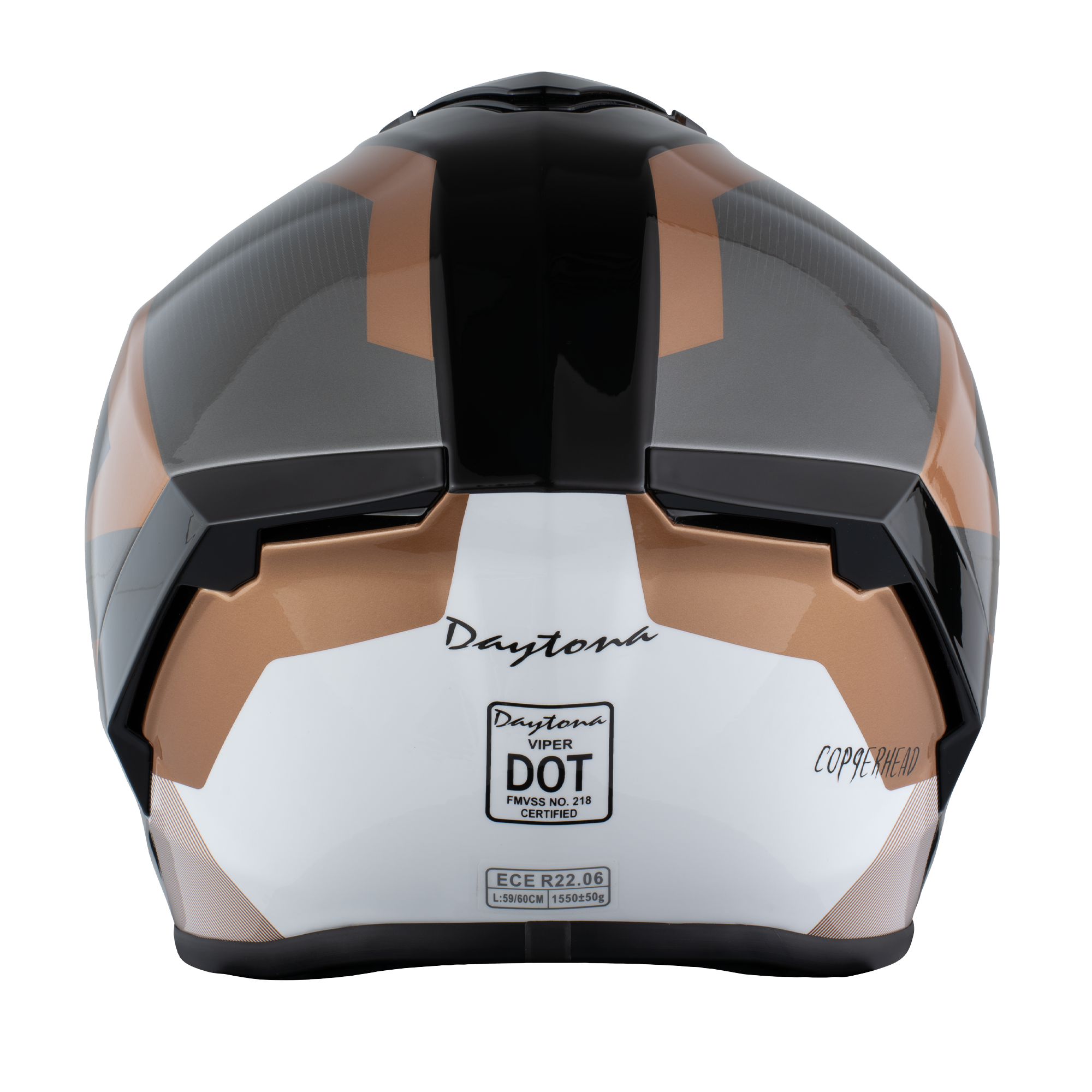Daytona Viper Full Face Helmet | Copperhead Graphic