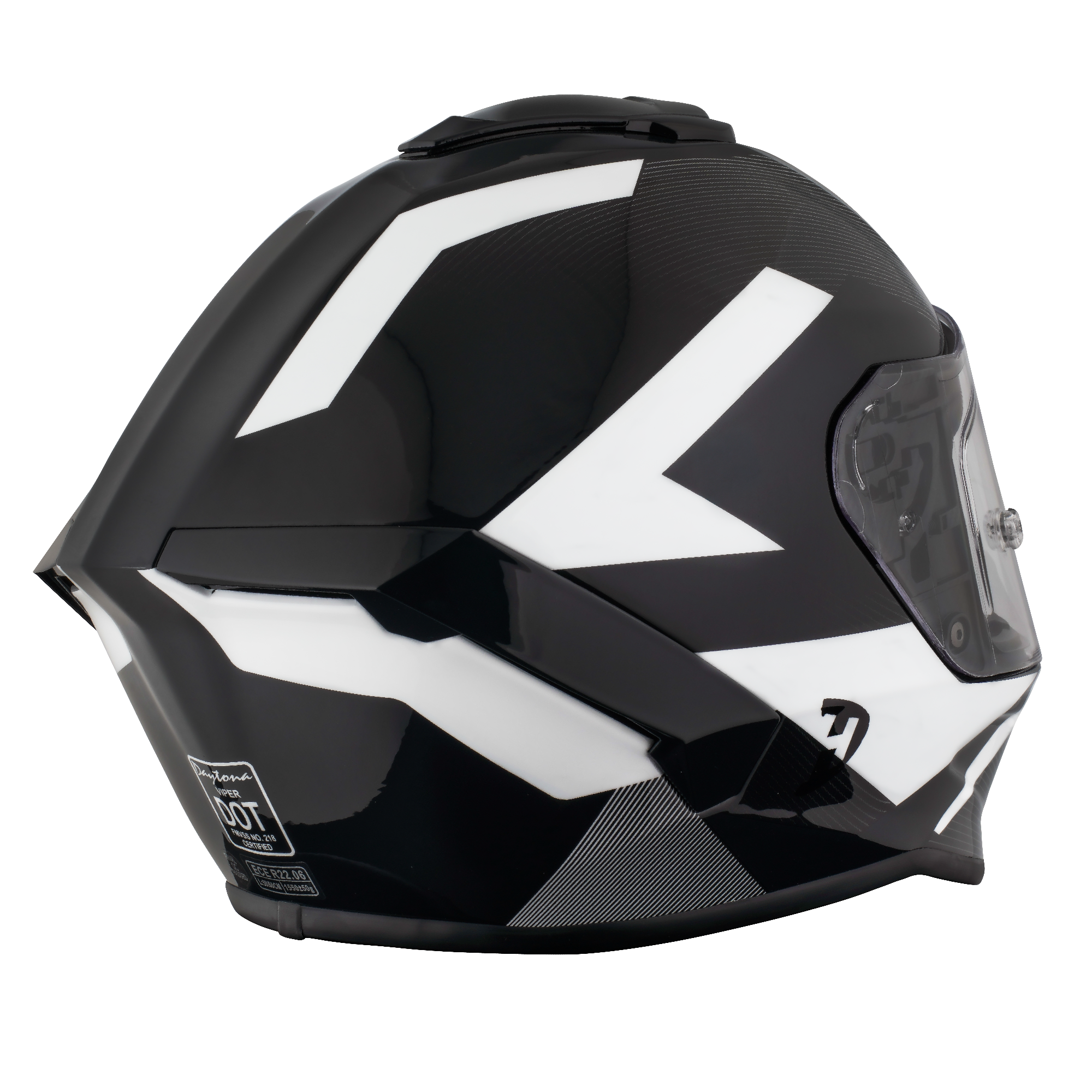 Daytona Viper Full Face Helmet | Panda Graphic