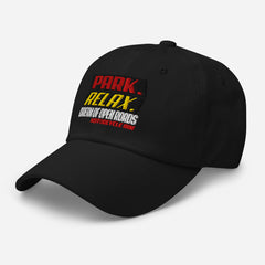 Motorcycle Inn Ride Relax Dream Embroidered Dad Hat