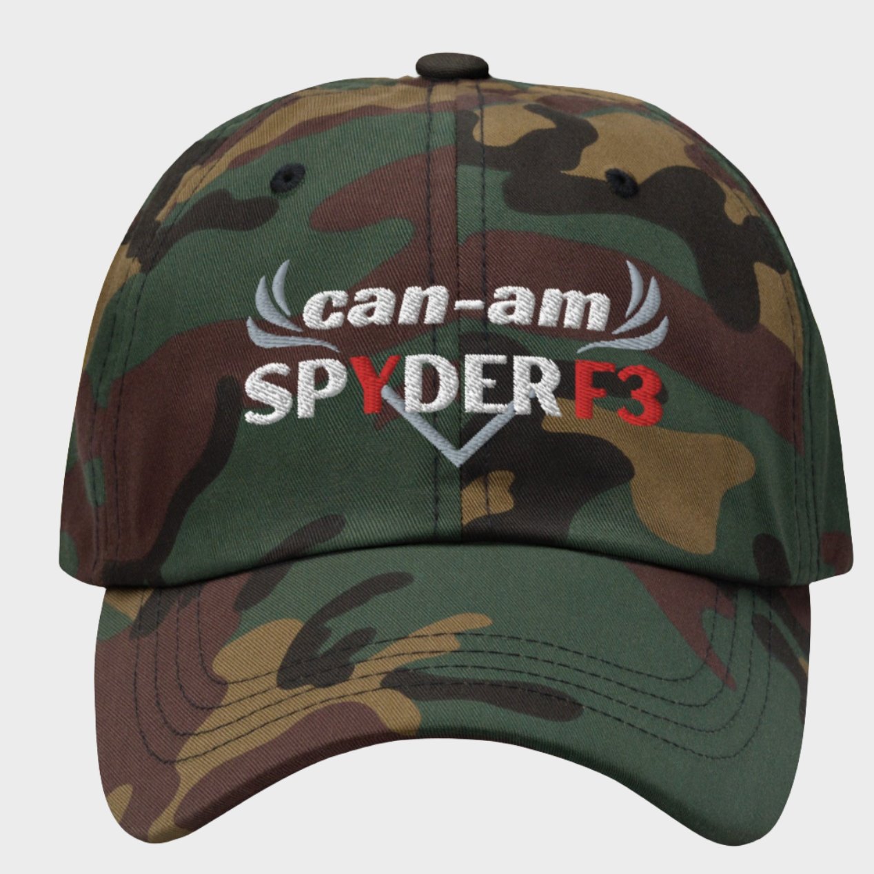 Can-Am Spyder F3 Embroidered Dad hat