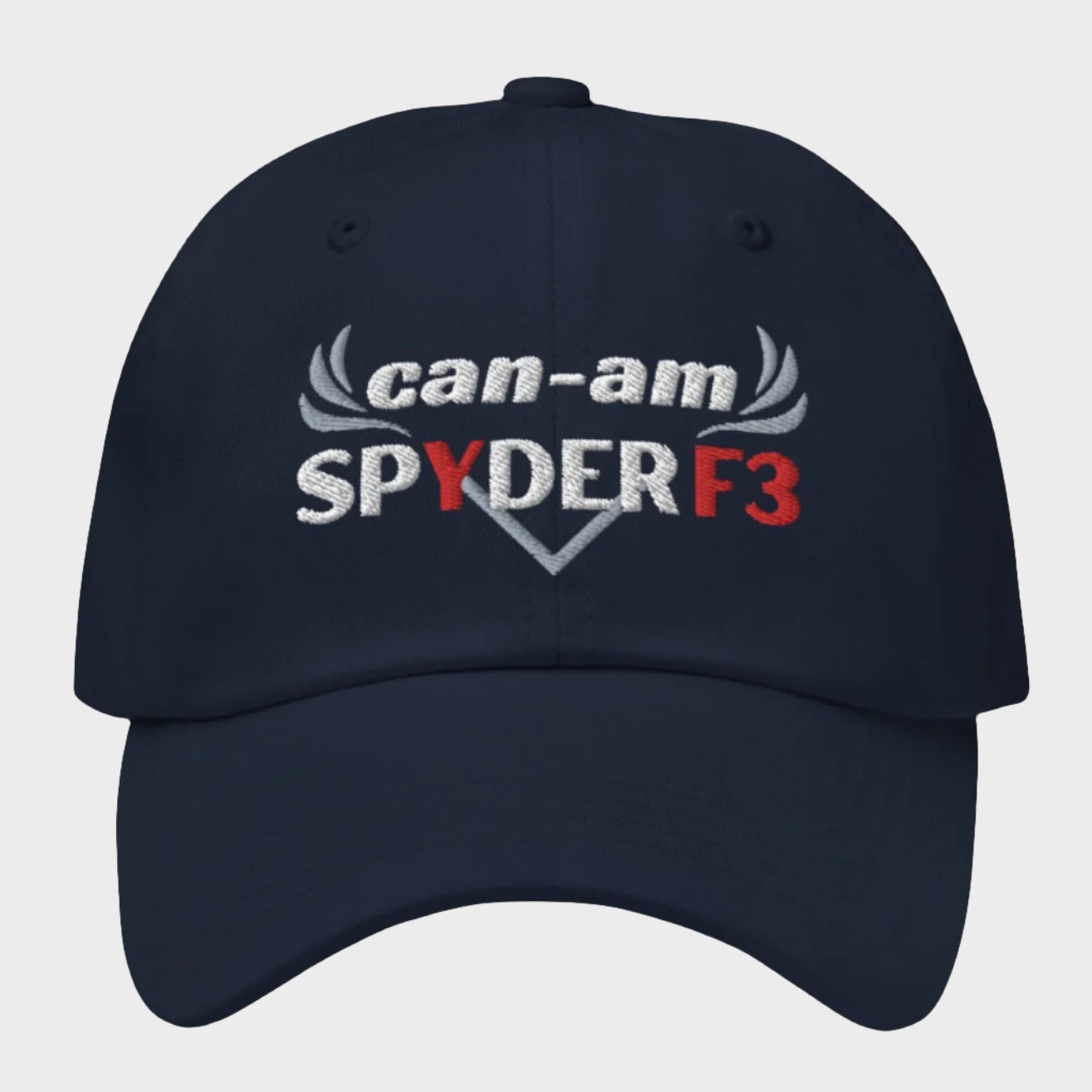 Can-Am Spyder F3 Embroidered Dad hat