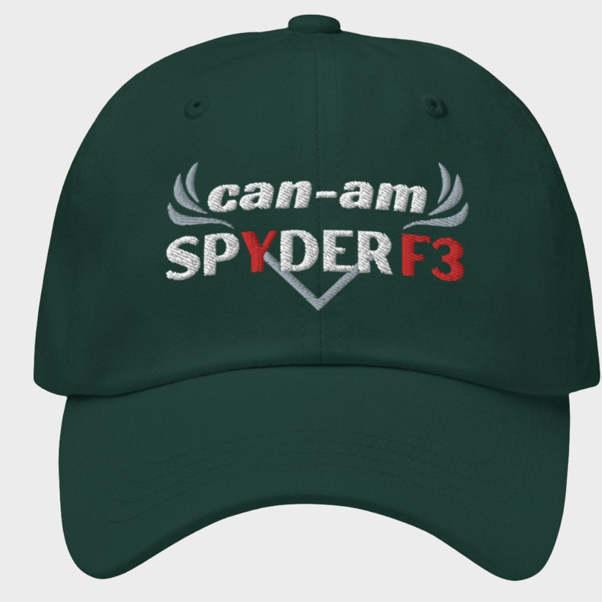 Can-Am Spyder F3 Embroidered Dad hat