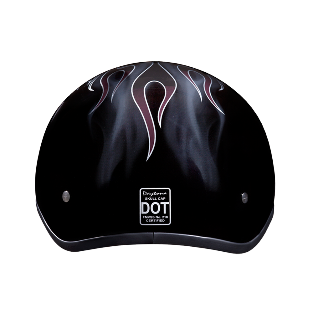 Motorcycle Graphic Half Face Helmet | Cross Bones