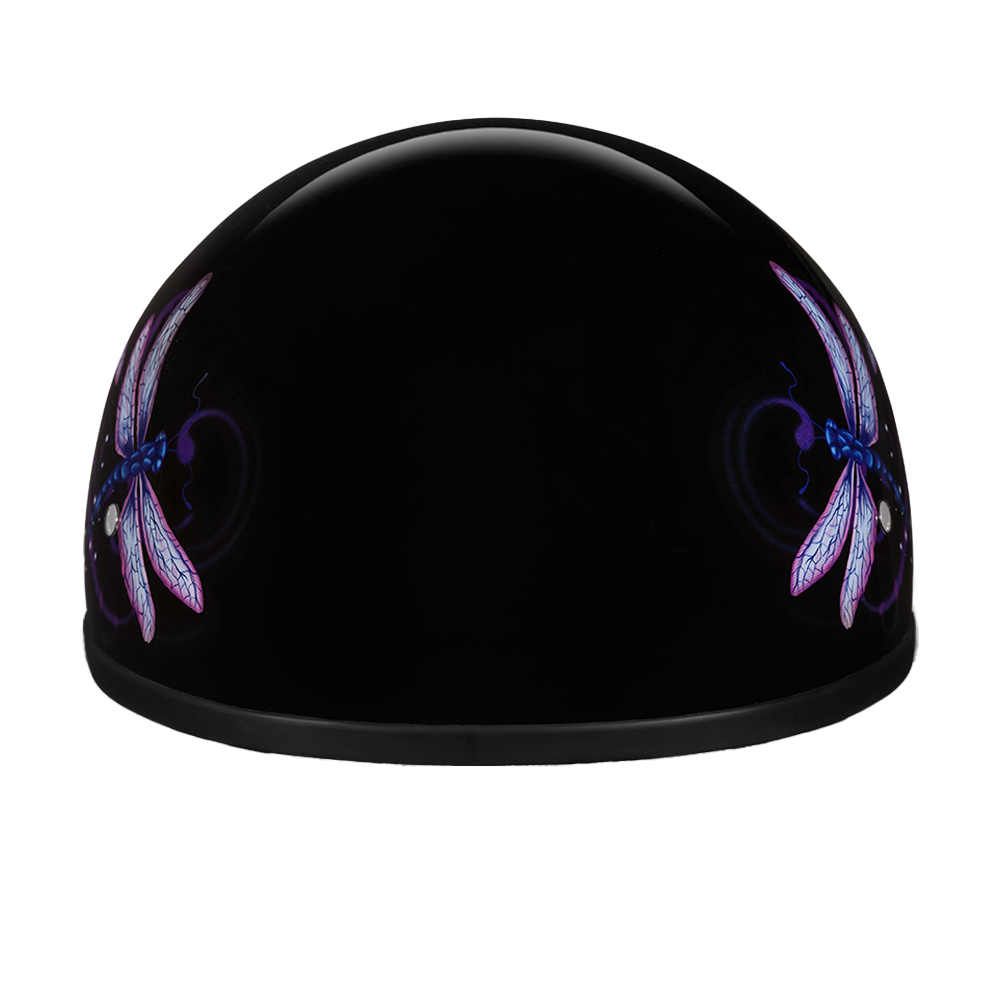Motorcycle Graphic Half Face Helmet | Dragonfly
