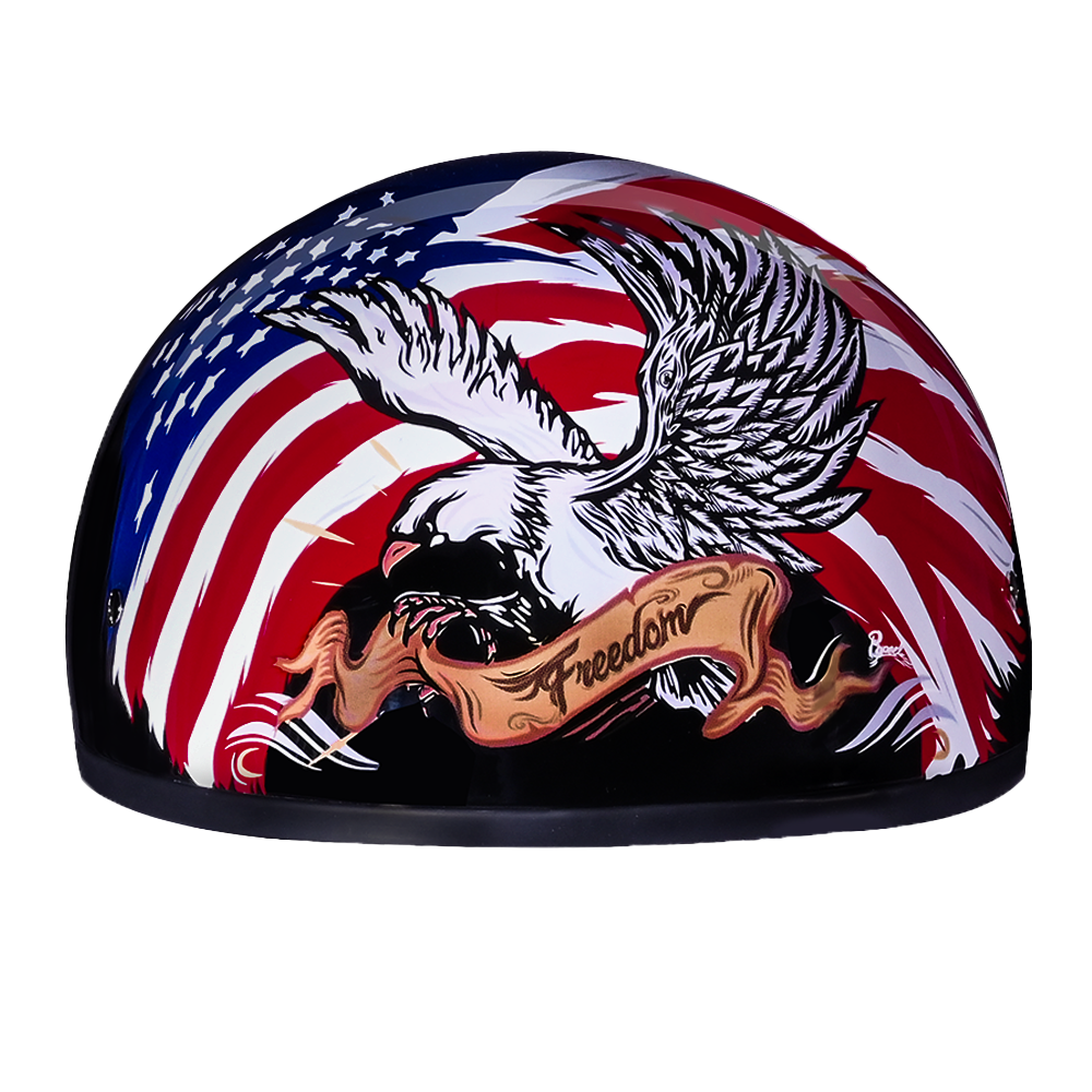 Motorcycle Graphic Half Face Helmet | Freedom 2.0