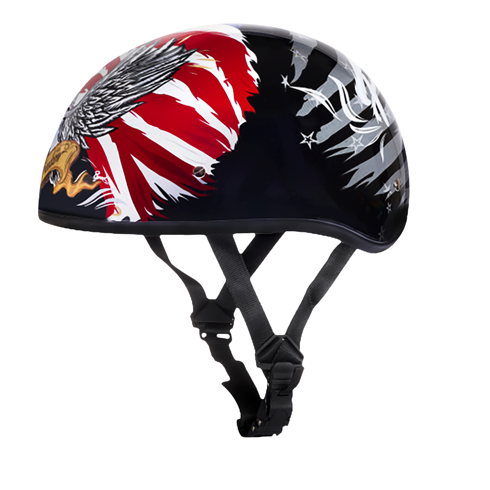 Motorcycle Graphic Half Face Helmet | Freedom 2.0