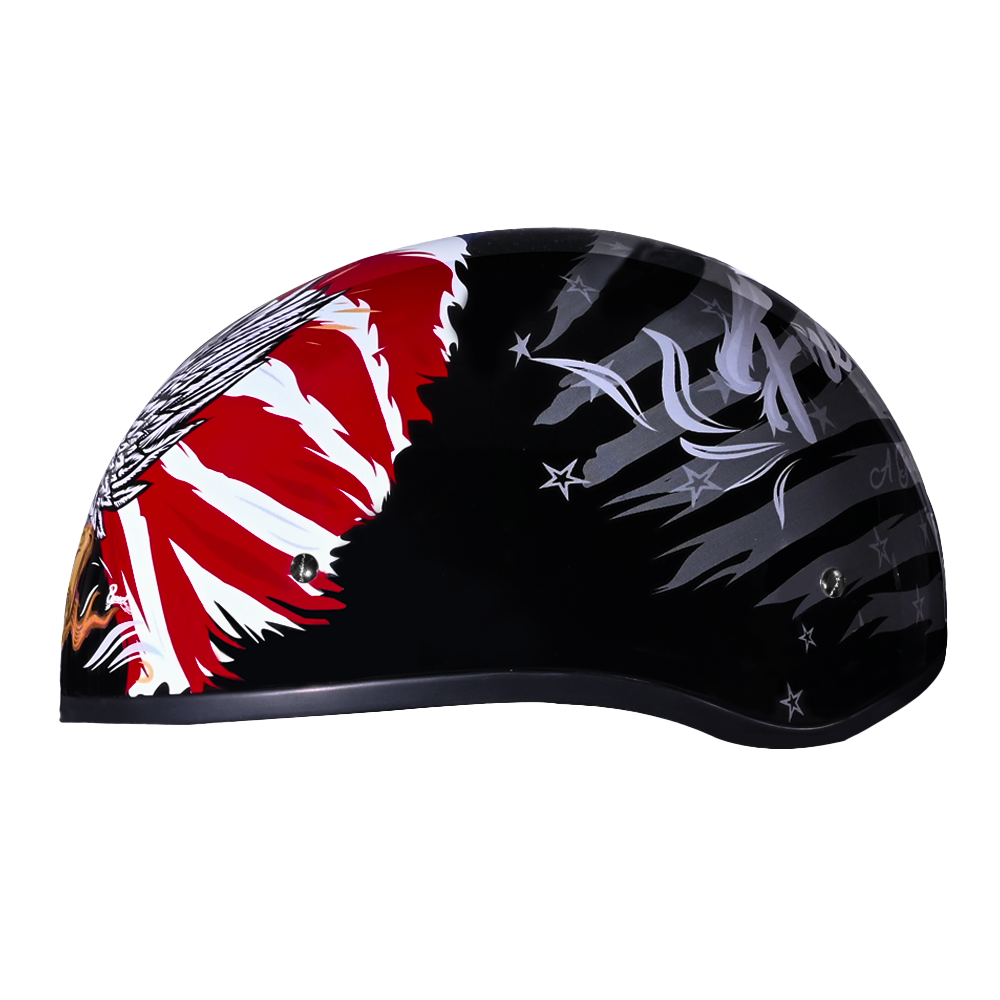 Motorcycle Graphic Half Face Helmet | Freedom 2.0