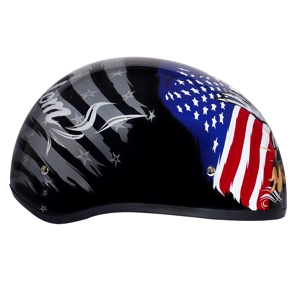 Motorcycle Graphic Half Face Helmet | Freedom 2.0