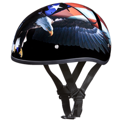 Motorcycle Graphic Half Face Helmet | Freedom