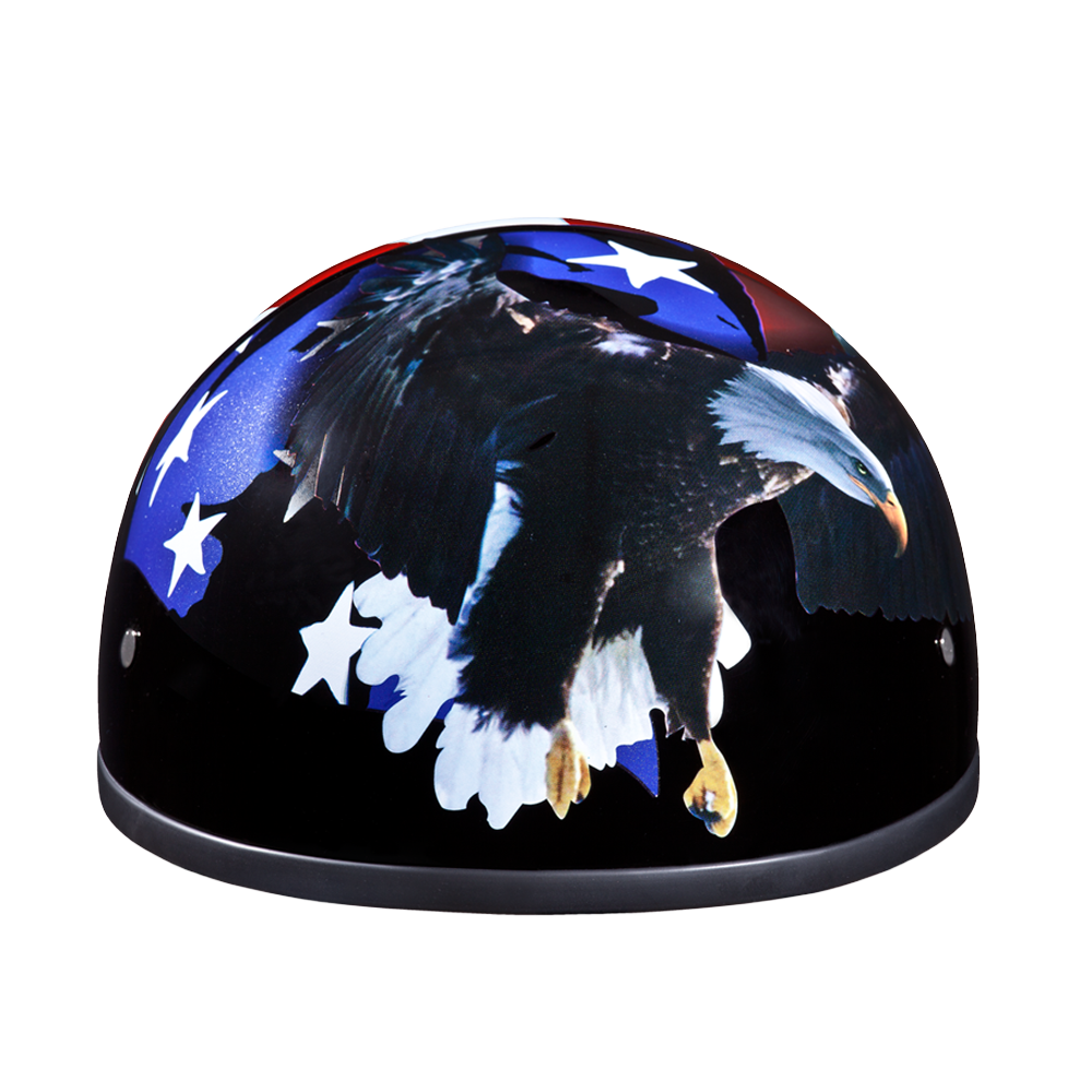 Motorcycle Graphic Half Face Helmet | Freedom