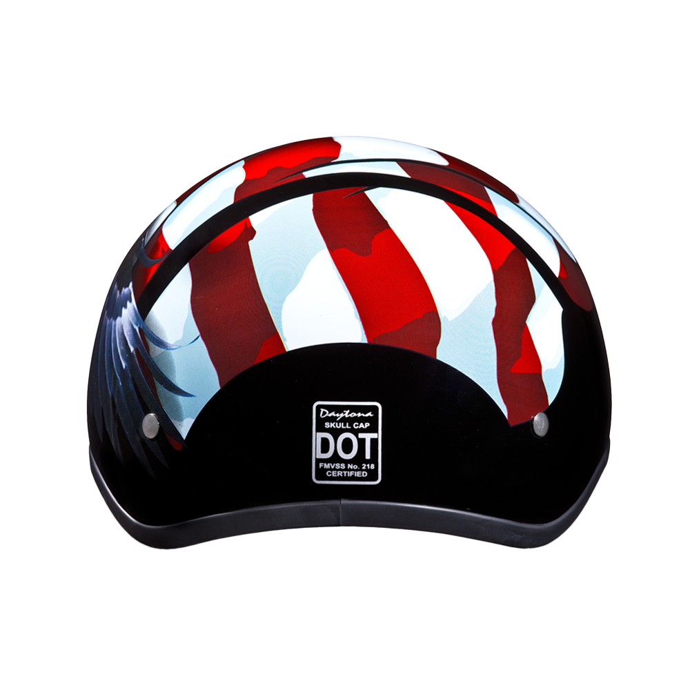 Motorcycle Graphic Half Face Helmet | Freedom