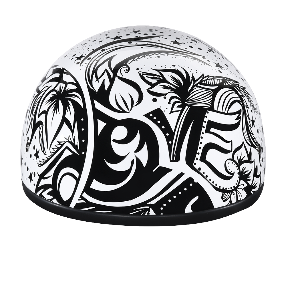 Motorcycle Graphic Half Face Helmet | Lovesee