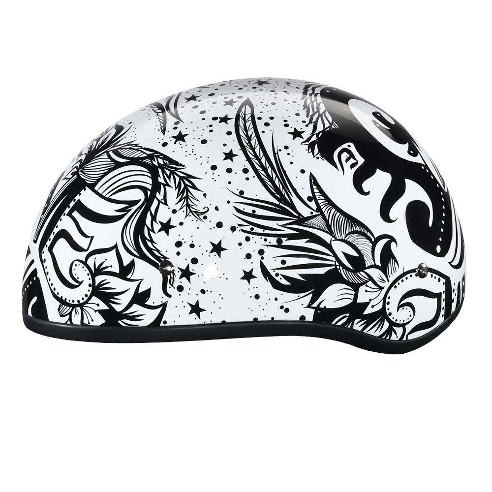 Motorcycle Graphic Half Face Helmet | Lovesee