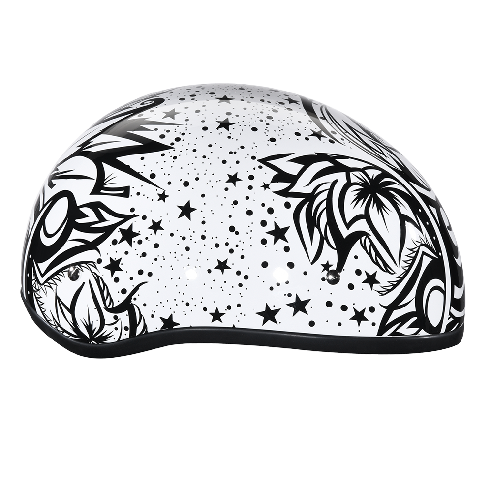 Motorcycle Graphic Half Face Helmet | Lovesee