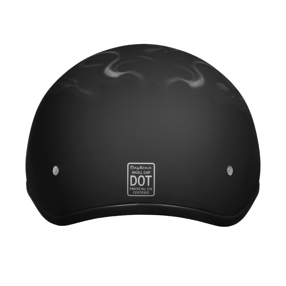 Motorcycle Graphic Half Face Helmet | Pistons Skull