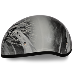 Motorcycle Graphic Half Face Helmet | Thunder