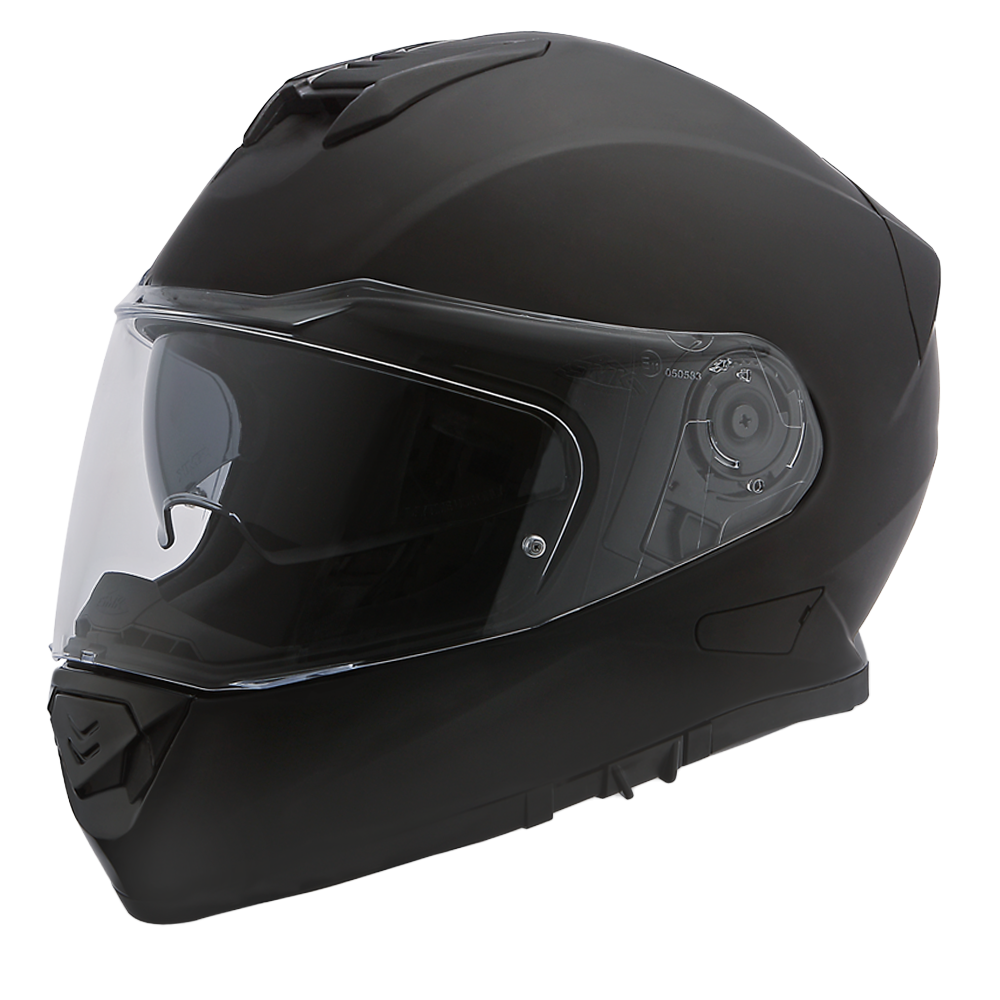 Daytona Detour Full Face Motorcycle Helmet | Dull Black