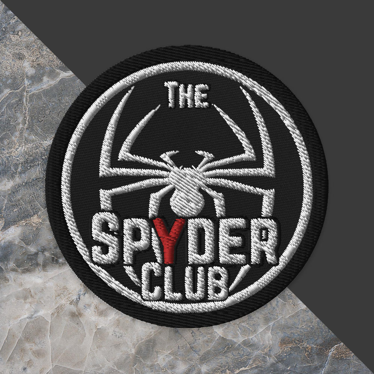 Spyder Club Embroidered Patch (3x3)