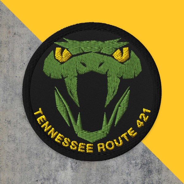 TN-421 The Snake Embroidered Patch – Street Iron Gear