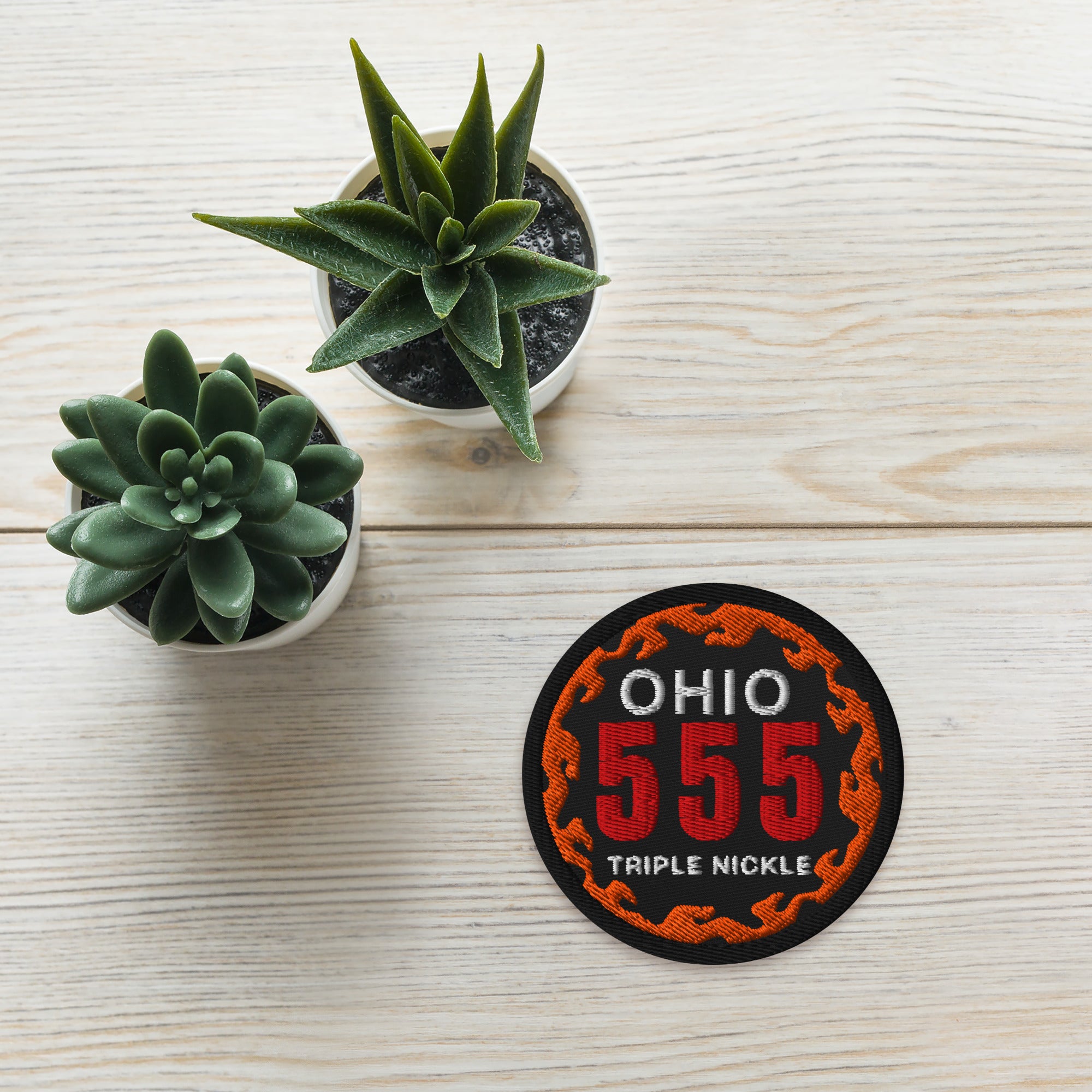 Triple Nickle Road Trip Souvenir Embroidered Patch
