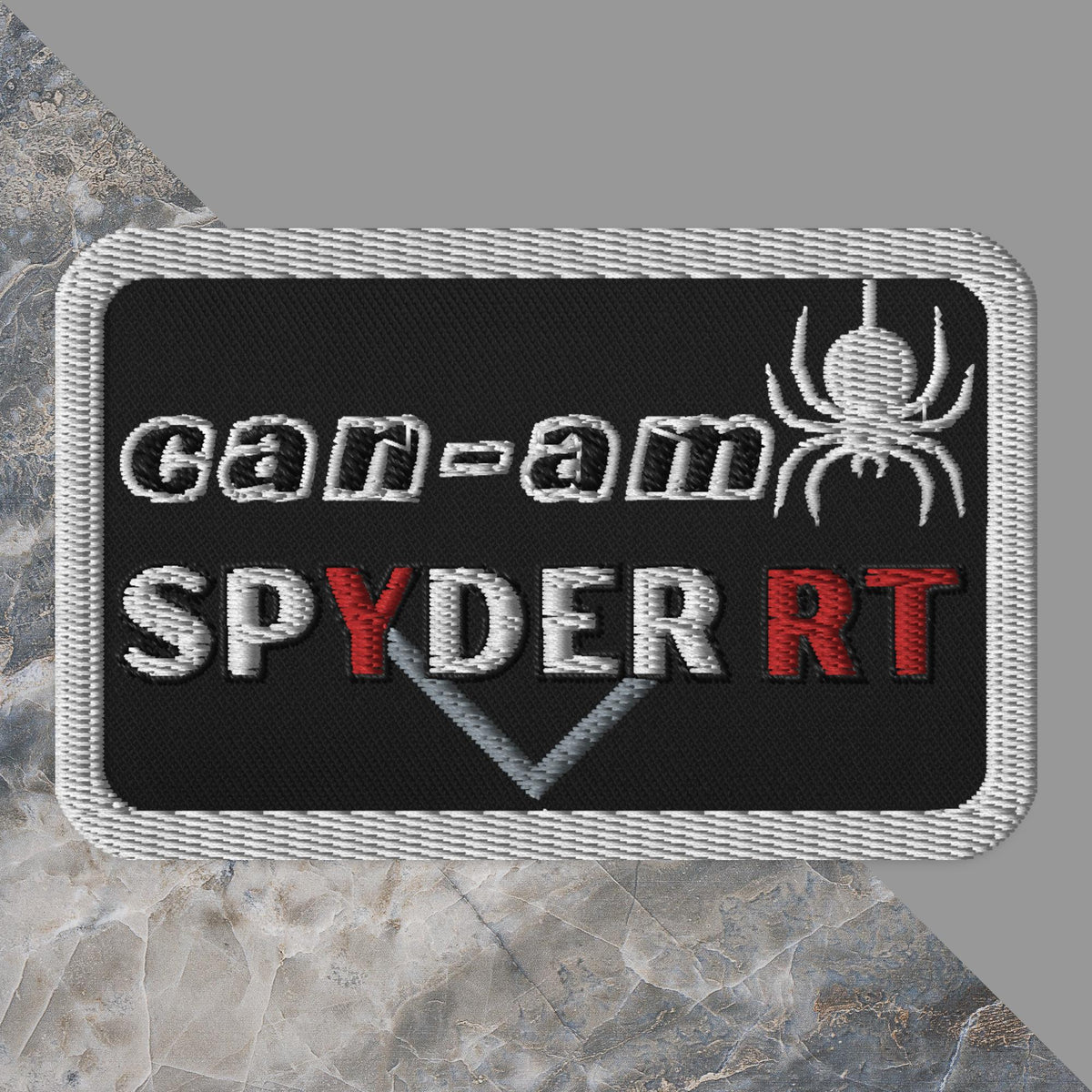 Can-Am Spyder RT Embroidered Patch (3.5 x 2.6)