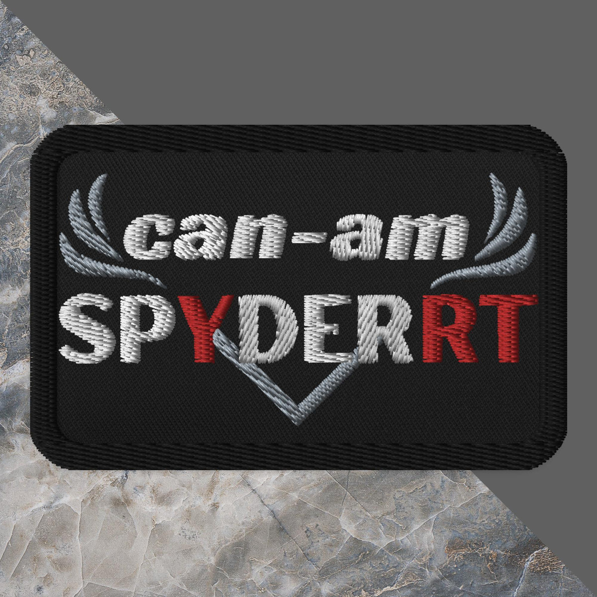 Can-Am Spyder RT Embroidered Patch (3.5 x 2.6)