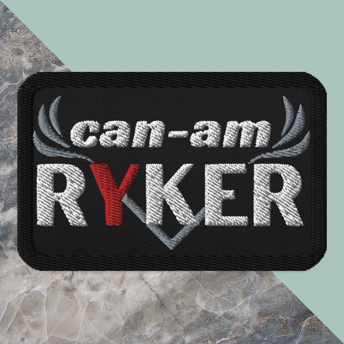 Can-Am Ryker Embroidered Patch (3.5 X 2.6)