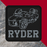 Spyder Ryder Embroidered Patch (3x3)