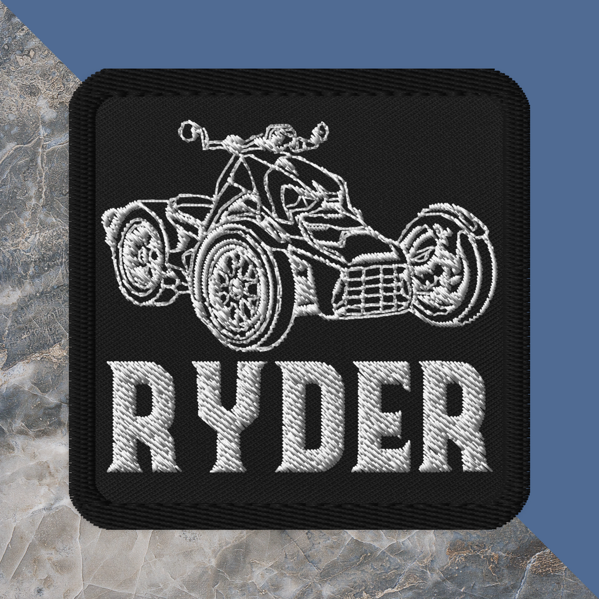 Ryker Ryder Embroidered Patch (3 x 3)