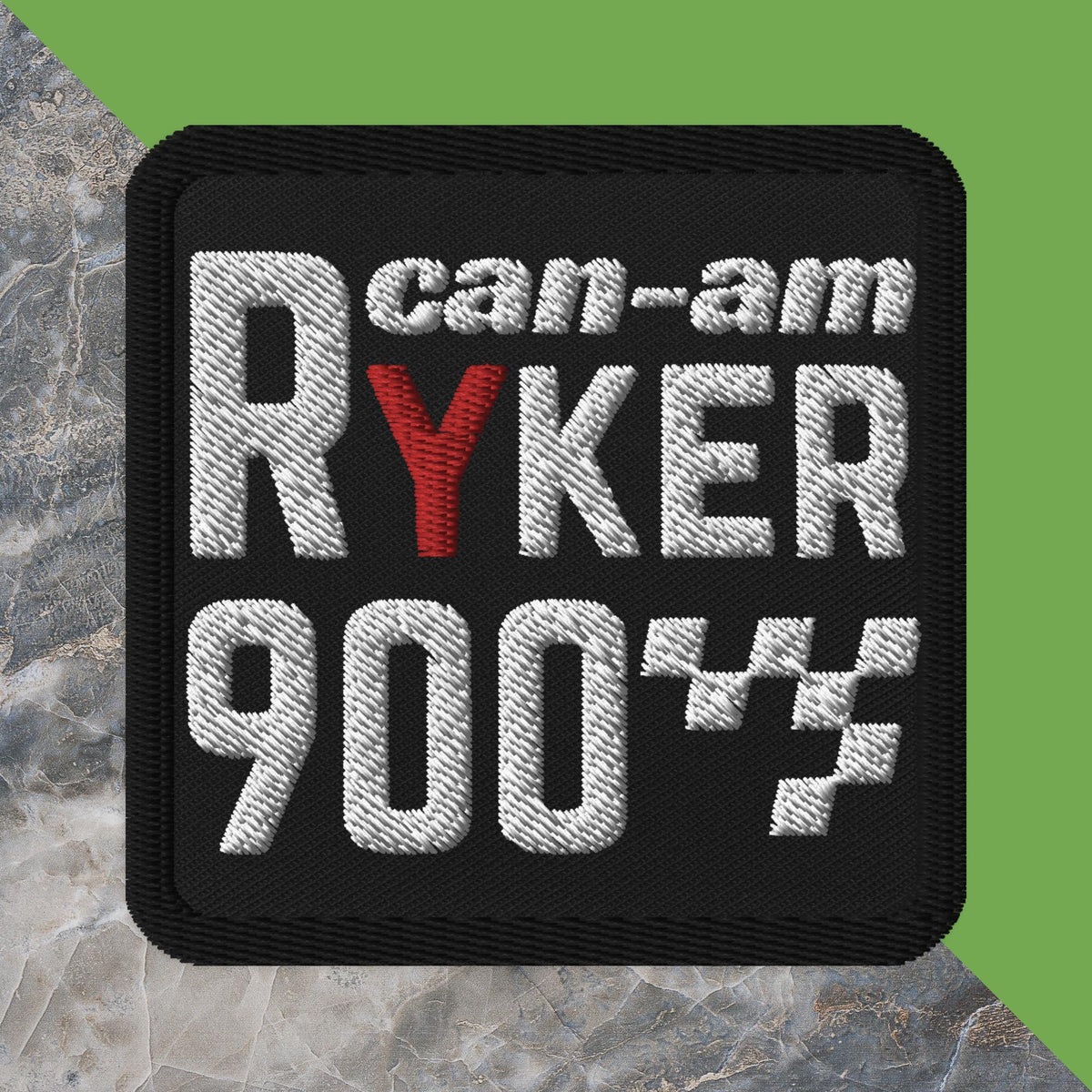 Can-Am Ryker Rally Embroidered Patch (3 X 3)