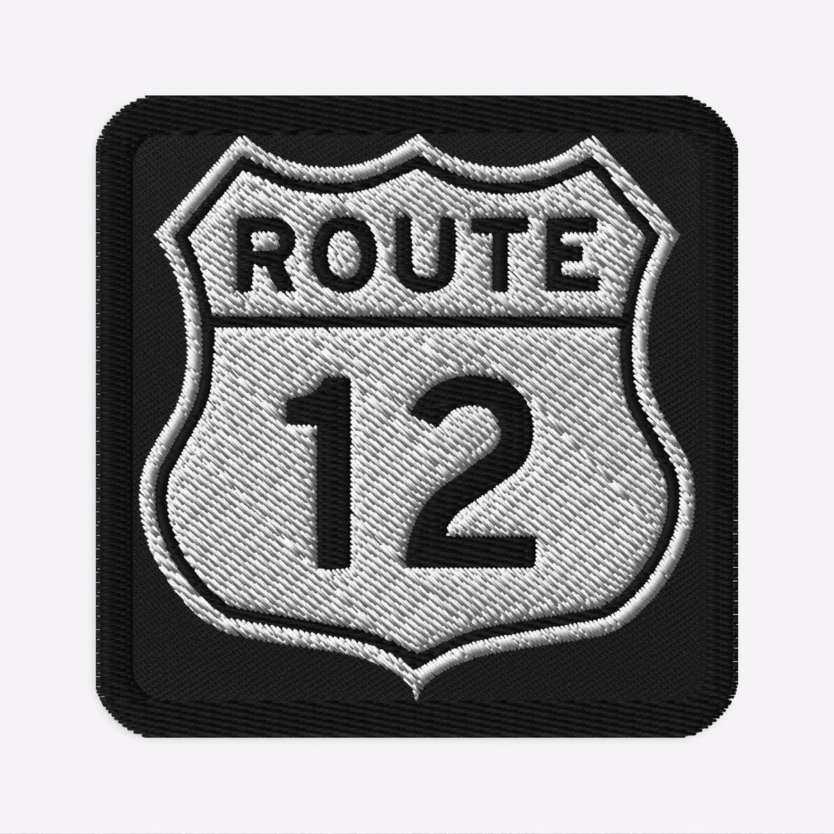 U.S. 12 Northwest Passage Embroidered Motorcycle Patch