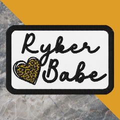 Can-Am Ryker Babe Embroidered Patch