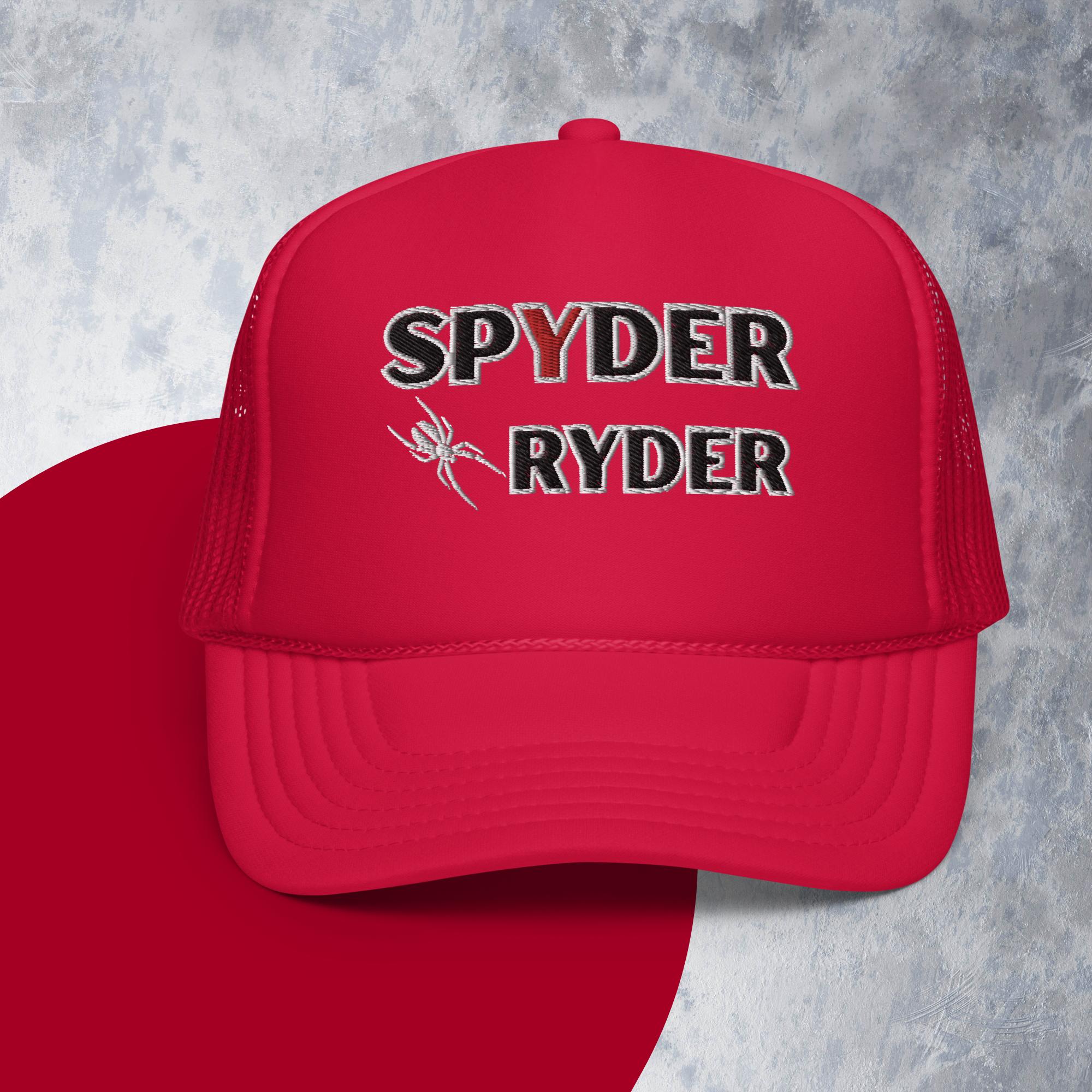 Can-Am Spyder Ryder Embroidered Trucker Cap