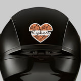 Can-Am Ryker Love Heart Motorcycle Helmet Decal