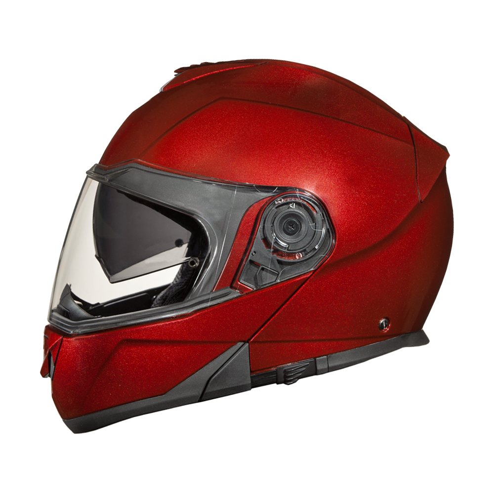 Daytona Glide Modular Motorcycle Helmet | Black Cherry
