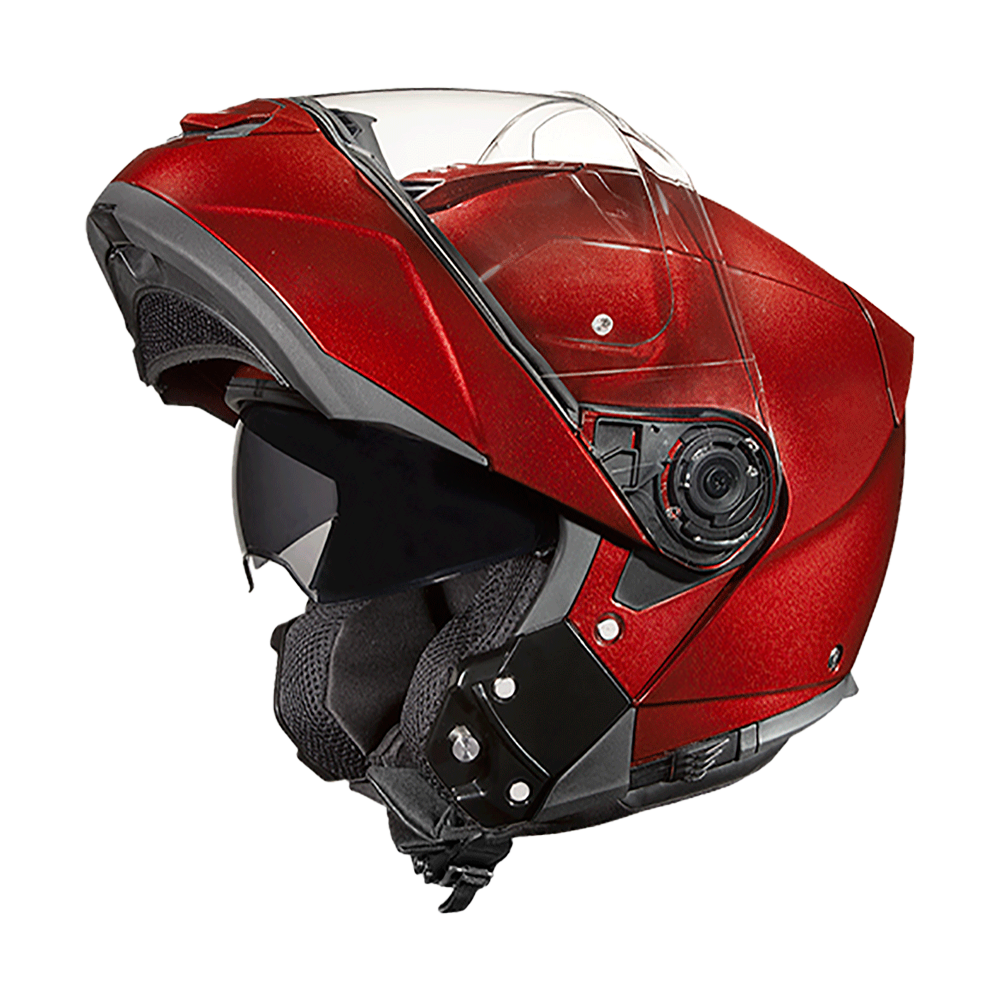 Daytona Glide Modular Motorcycle Helmet | Black Cherry