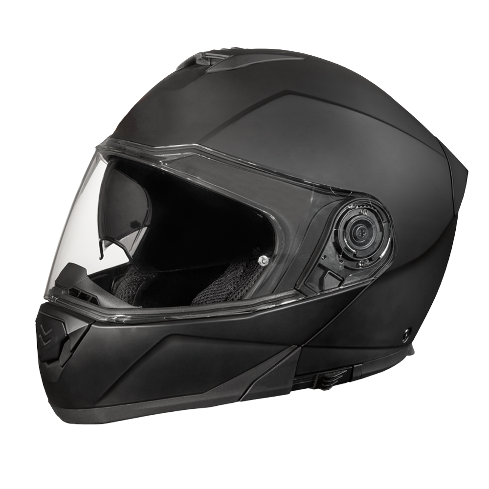 Daytona Glide Modular Motorcycle Helmet | Dull Black