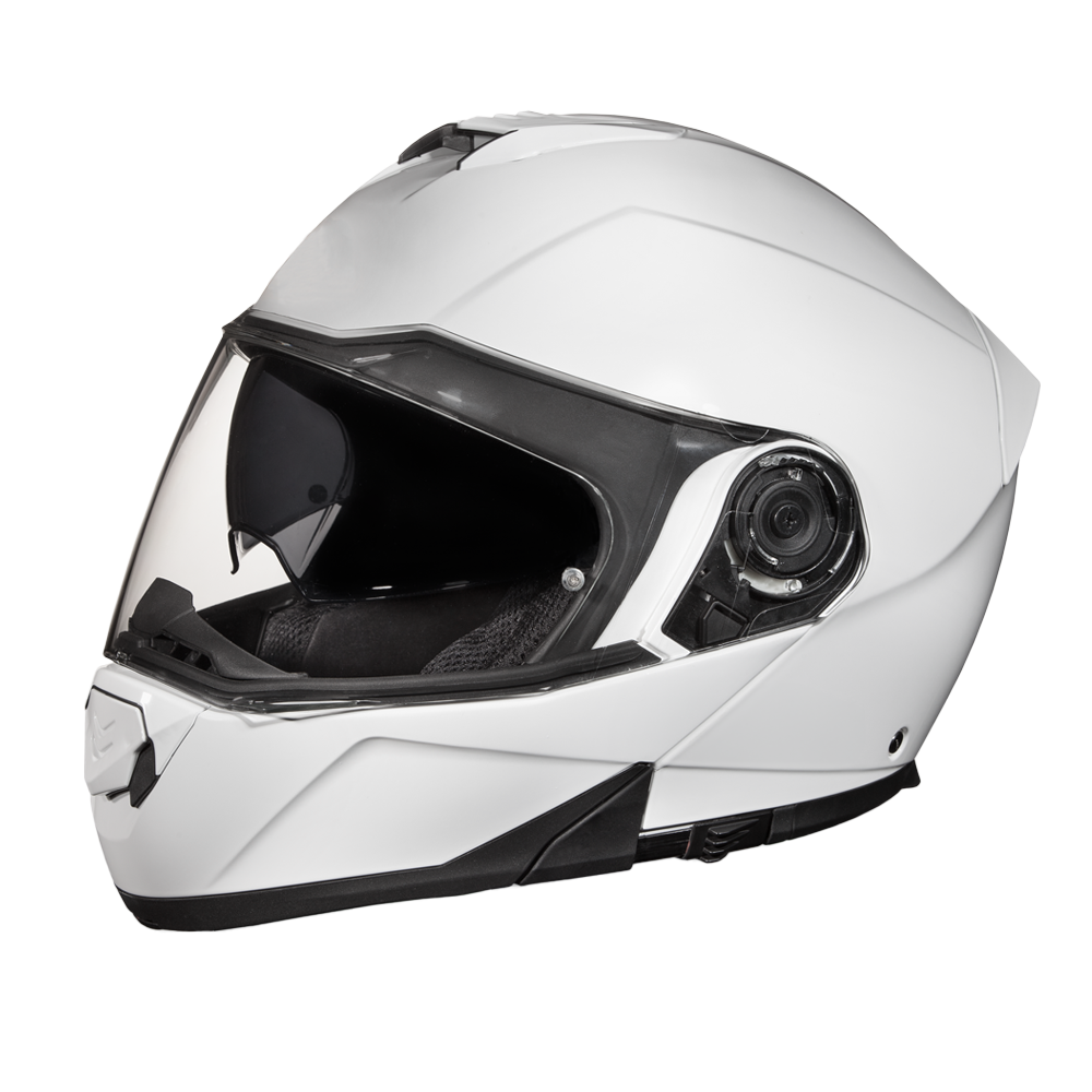 Daytona Glide Modular Motorcycle Helmet | Hi-Gloss White