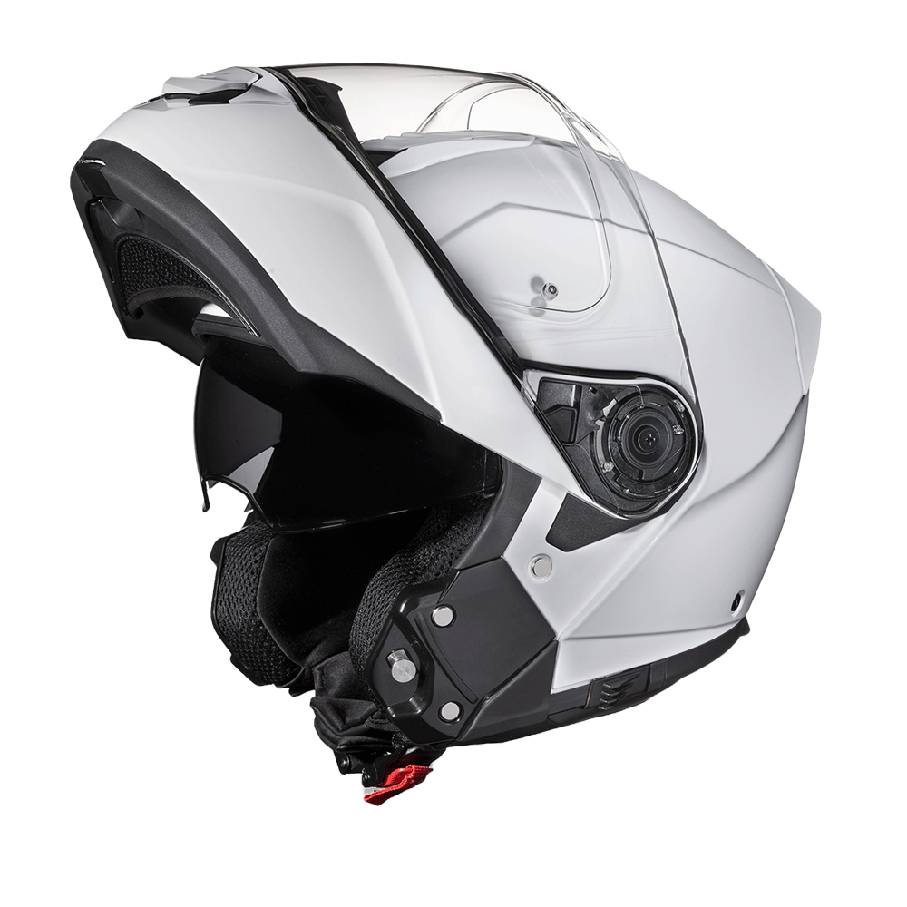 Daytona Glide Modular Motorcycle Helmet | Hi-Gloss White