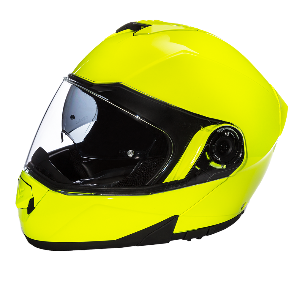 Daytona Glide Modular Motorcycle Helmet | Fluorescent Yellow